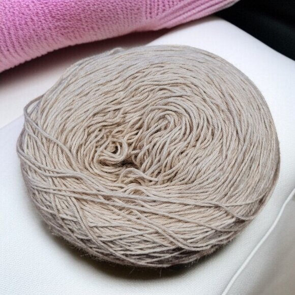 Purl Soho Pale Sesame Sweetgrass Undyed Cotton / Alpaca Yarn NWOT - Picture 2 of 2